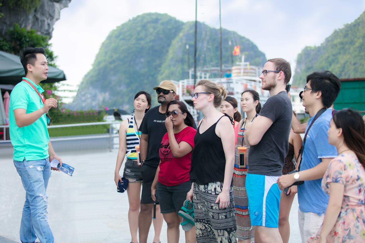 فندق Halong Majestic Legend Cruise ها لونغ المظهر الخارجي الصورة